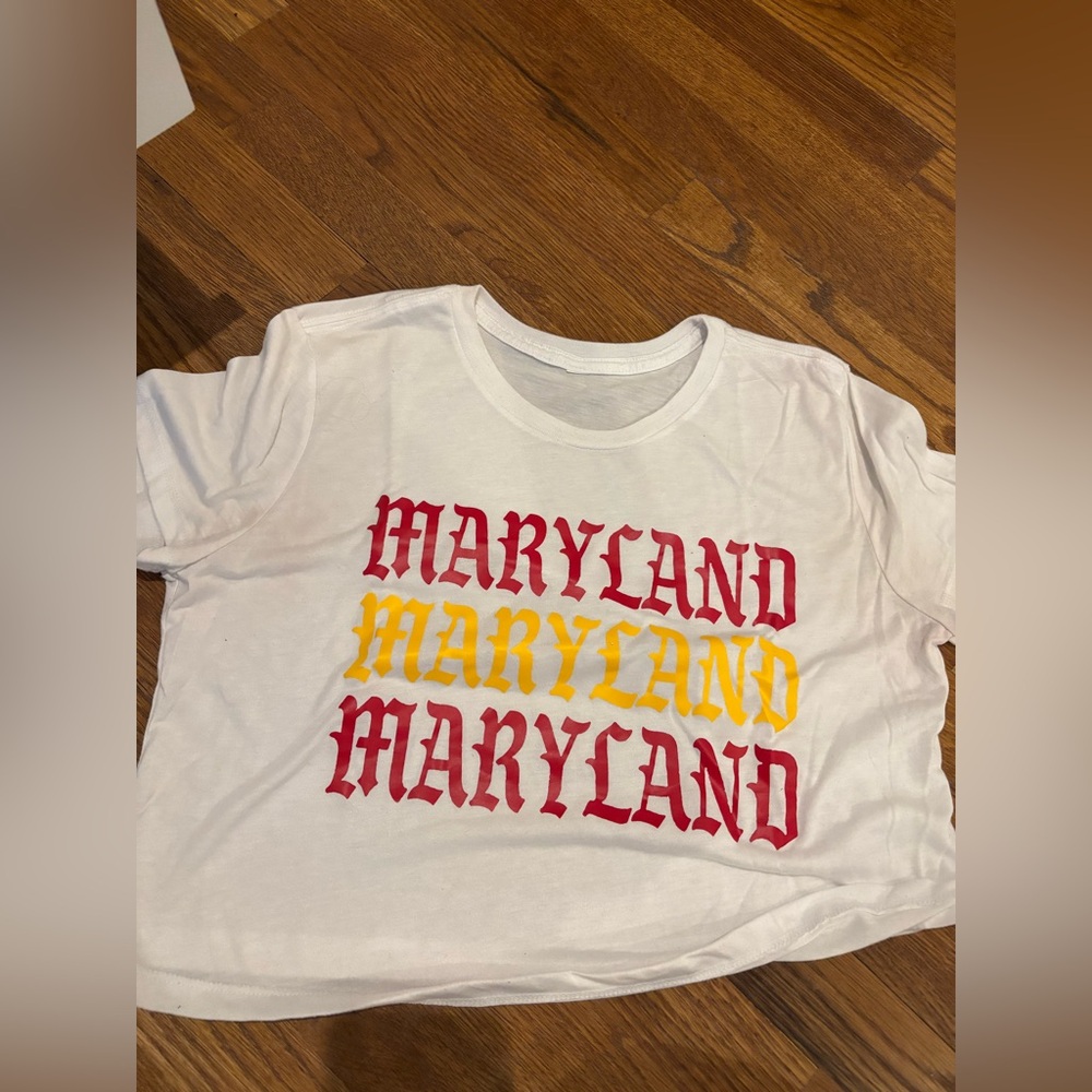 University of Maryland graphic tshirt